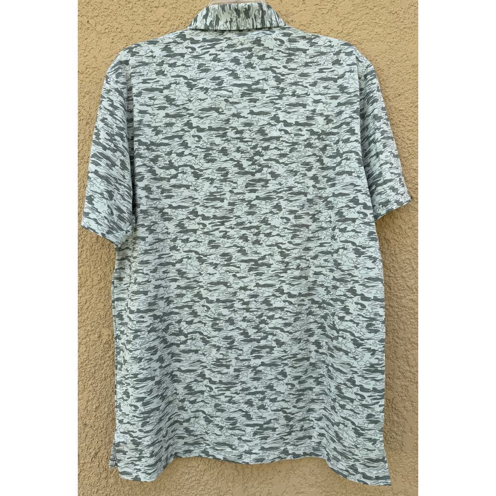 Adidas Go To Camo Golf Polo Green Medium NWT - Picture 6 of 10